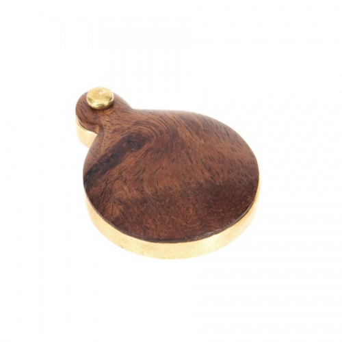 Rosewood Round Escutcheon